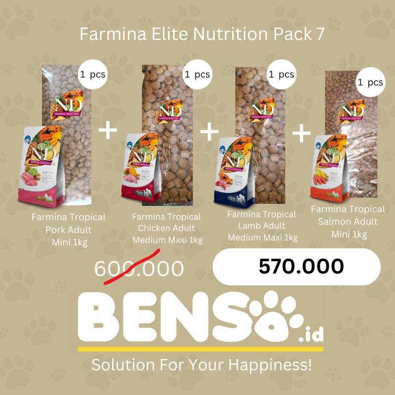 Farmina Elite Nutrition Pack 7