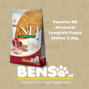 FARMINA ND ANCESTRAL CHICKEN & POMEGRANATE STARTER PUPPY 2.5KG