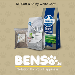 Farmina ND Soft & Shiny White Coat Repack 2kg Free 200gr