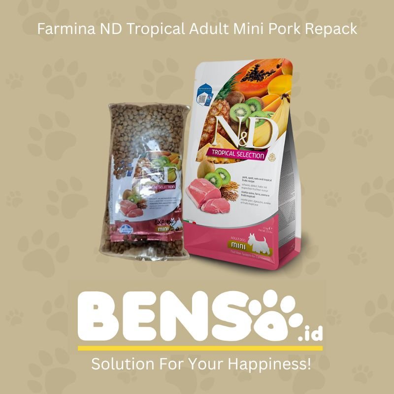 Farmina ND Tropical Adult Mini Pork Repack 500gr