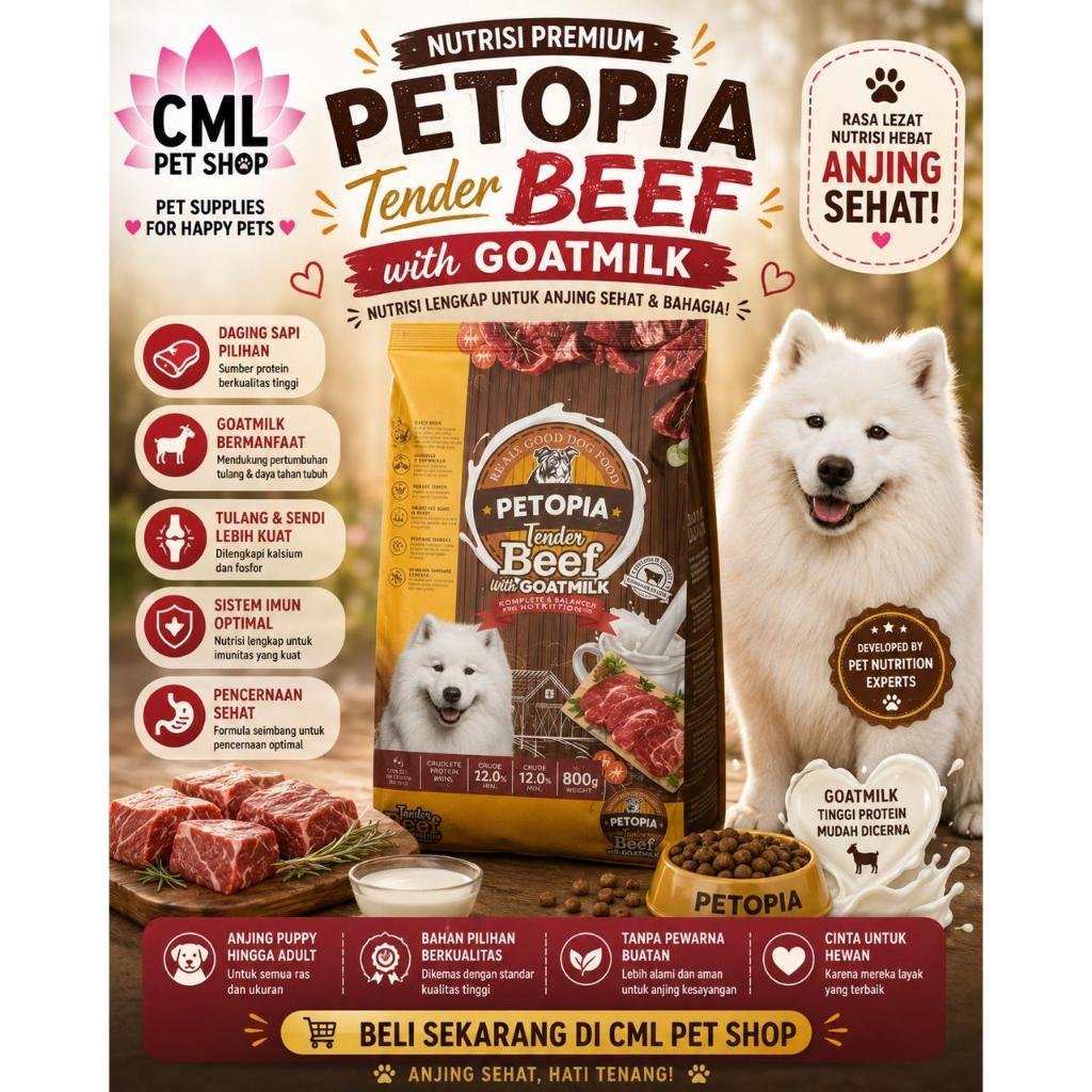 Petopia Beef 800g