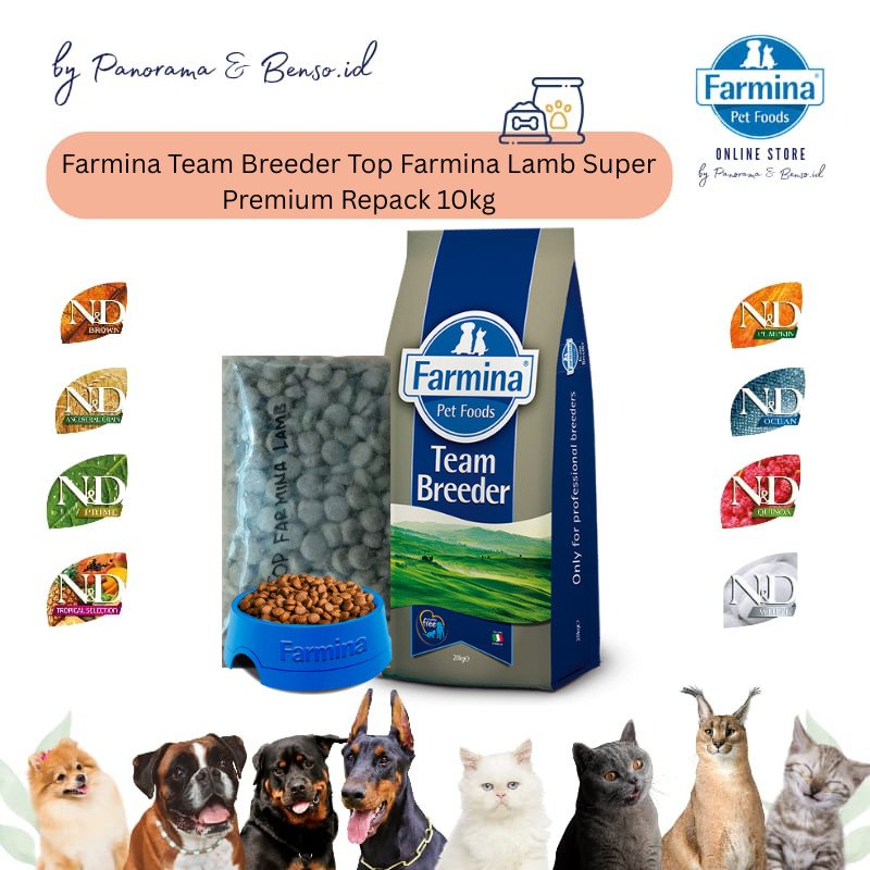 Top Farmina Lamb Repack 10kg