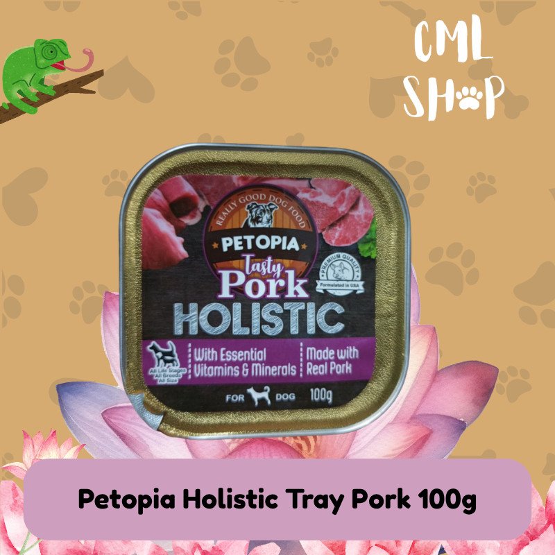 Petopia Tray Pork 100g