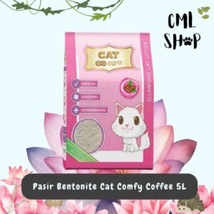 Pasir Bentonite Cat Comfy Coffee 5l