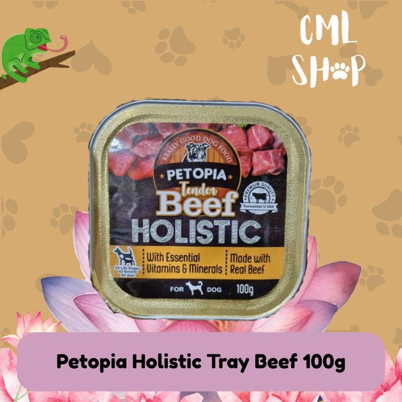 Petopia Tray Beef 100g