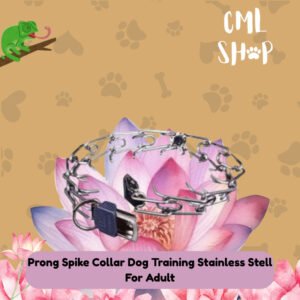 Prong Spike Collar Dog Training Stainless Stell For Adult
