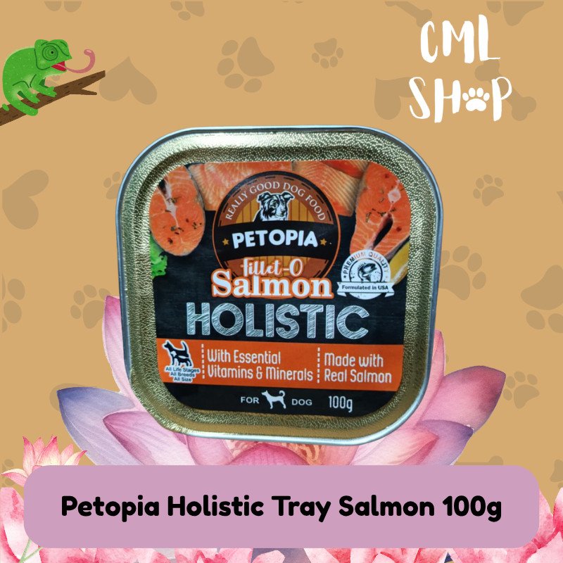 Petopia Tray Salmon 100g