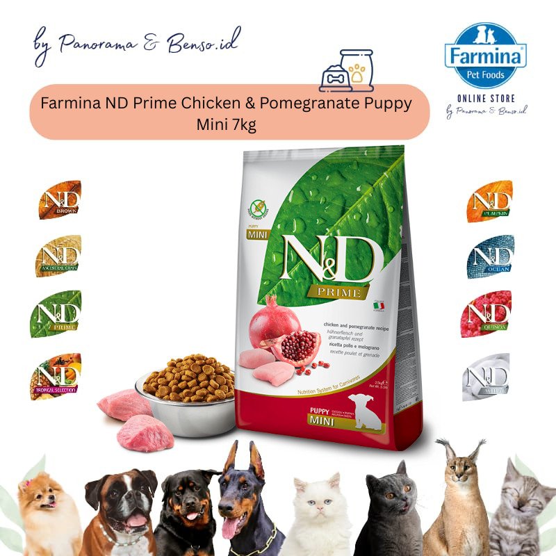 Farmina ND Prime Chicken & Pomegranate Puppy Mini 7kg