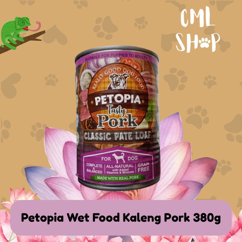Petopia Kaleng Pork 380g