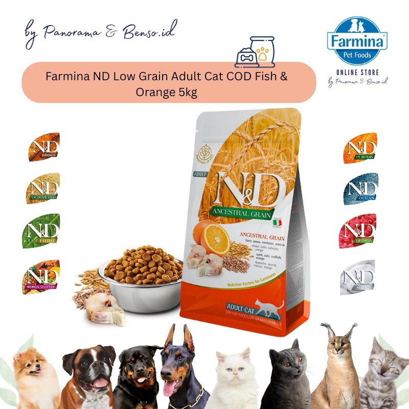 Farmina ND LG Cat Ocean 5kg