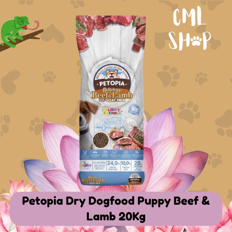Petopia Puppy Beef & Lamb 20kg