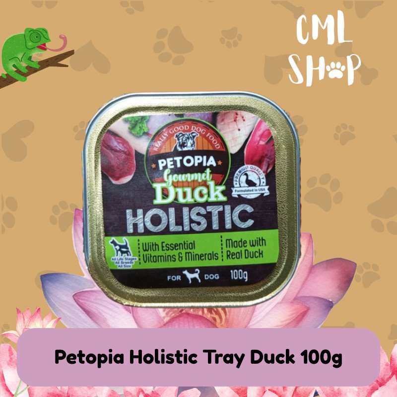 Petopia Tray Duck 100g