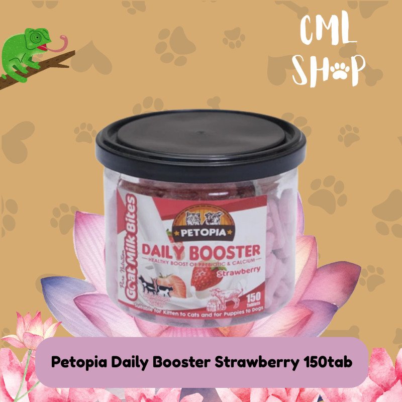 Petopia Daily Booster Strawberry 150tab