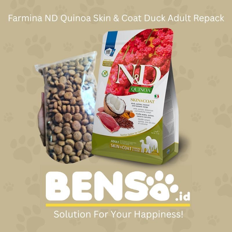 Dogfood - Farmina ND Dog Skin & Coat Duck Adult Repack 500g