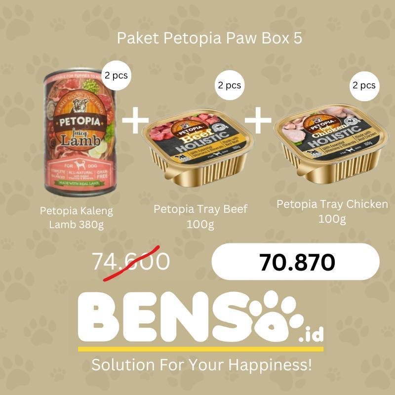 Paket Petopia Paw Box 5