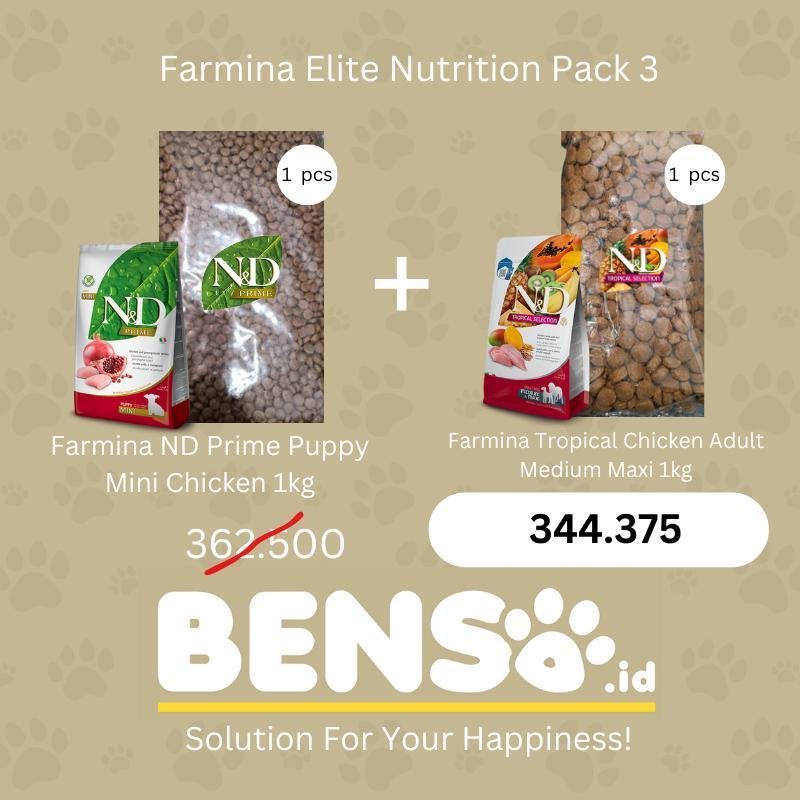 Farmina Elite Nutrition Pack 3