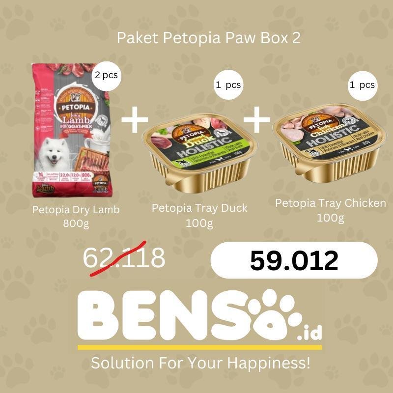 Paket Petopia Paw Box 2