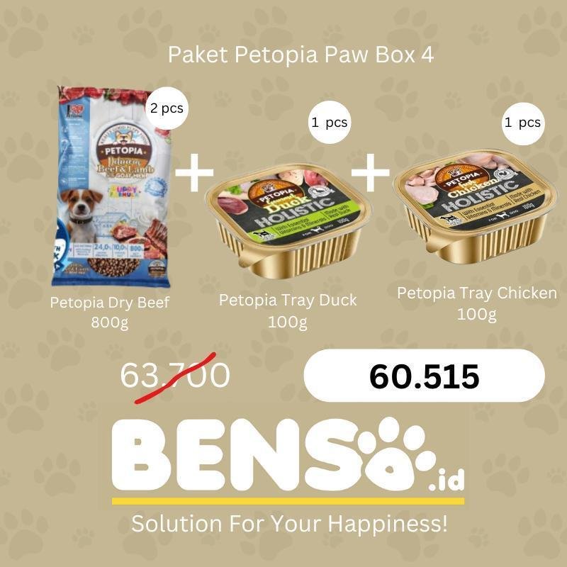 Paket Petopia Paw Box 4