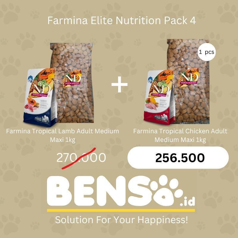 Farmina Elite Nutrition Pack 4