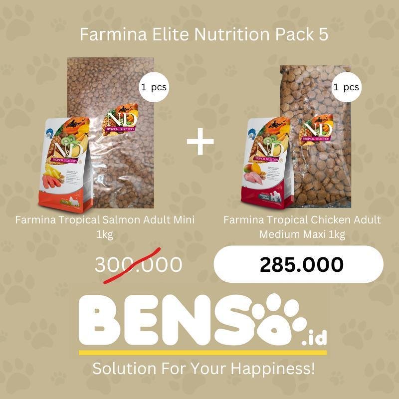 Farmina Elite Nutrition Pack 5