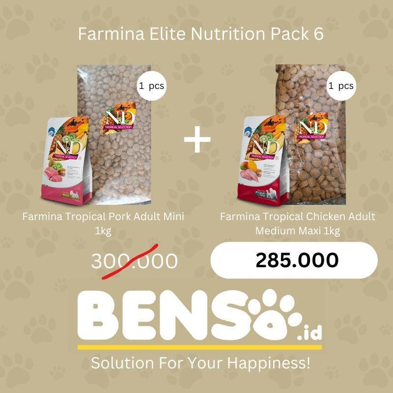 Farmina Elite Nutrition Pack 6