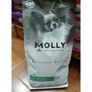 Dogfood - Molly Dog Mini Adult Derma Care (Hair & Skin) Salmon 2kg Freshpack - Dry Food for Dog