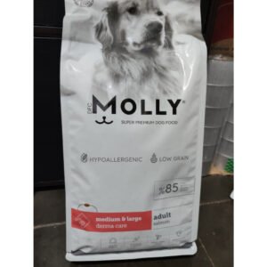 Dogfood - Molly Dog Medium Large Adult Derma Care (Hair & Skin) Salmon Freshpack 2kg - Dry Food for Dog