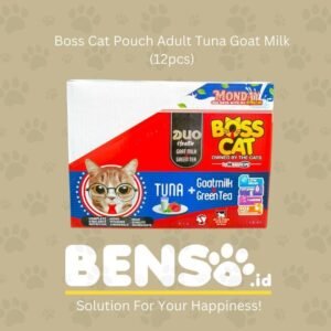 Boss Cat Pouch Adult Tuna 85gr (1dus isi 12pcs)