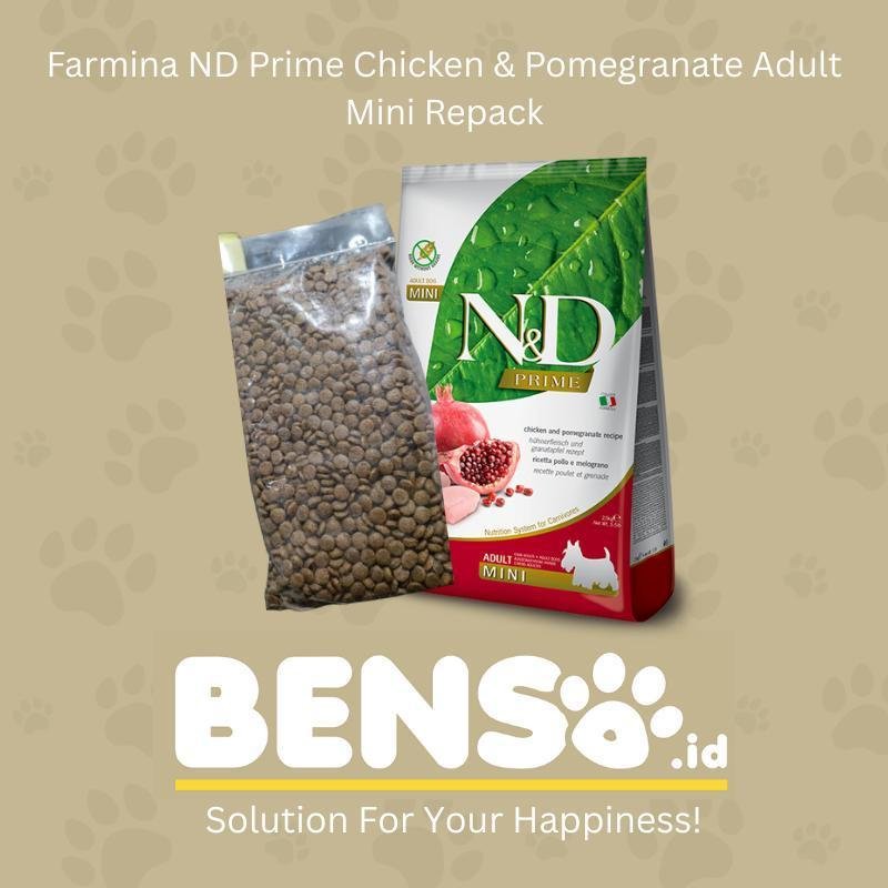 FARMINA ND PRIME CHICKEN & POMEGRANATE ADULT MINI REPACK 100gr
