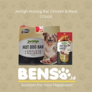 Jerhigh Hotdog Bar Chicken Meat 150g (1dus isi 12pcs)