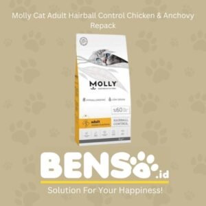 Molly Cat Adult Hairball Control Chicken & Anchovy Repack 500g